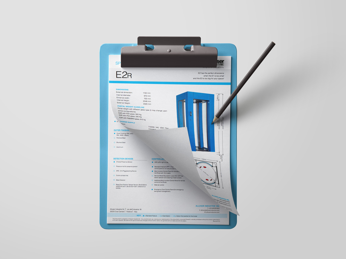 E2-high security door datasheet